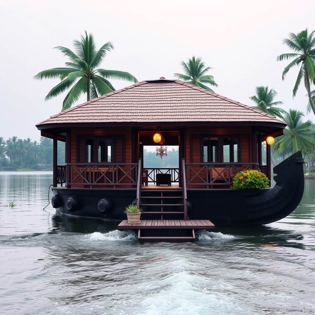 Kerala Style Houseboat
